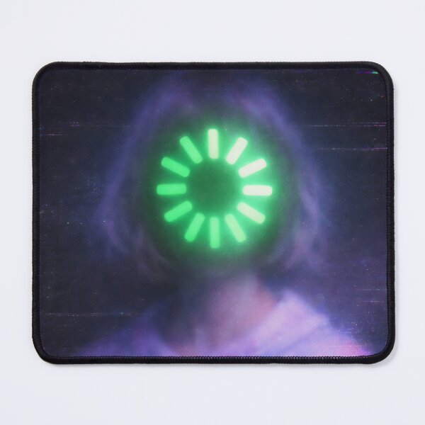 Item preview, Glitch Reality Loading Neon Face designed and sold by SplashTastic.