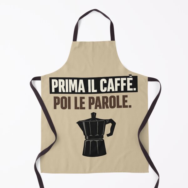 Item preview, Italian Coffee Quote Shirt Prima Il Caffè Poi Le Parole designed and sold by POD DYNASTY | Original Print On Demand T-Shirt Graphics.