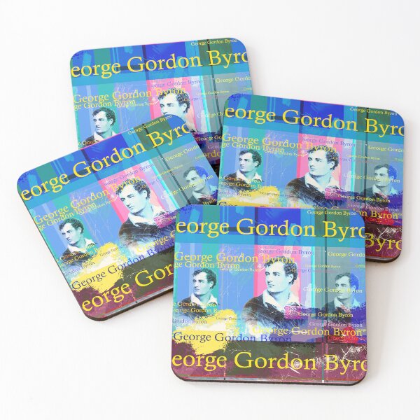Item preview, George Gordon Byron portrait collage in Pop Art style designed and sold by Mauswohn.