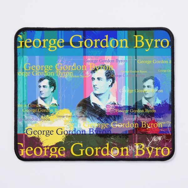 Item preview, George Gordon Byron portrait collage in Pop Art style designed and sold by Mauswohn.