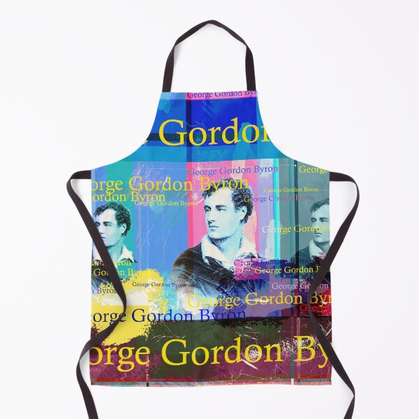 Item preview, George Gordon Byron portrait collage in Pop Art style designed and sold by Mauswohn.