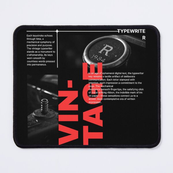 Item preview, Key 1984: Vintage Typewriter Documentary Graphic designed and sold by Rarewhisper.