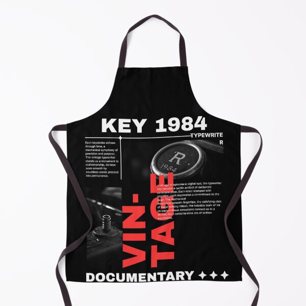 Item preview, Key 1984: Vintage Typewriter Documentary Graphic designed and sold by Rarewhisper.