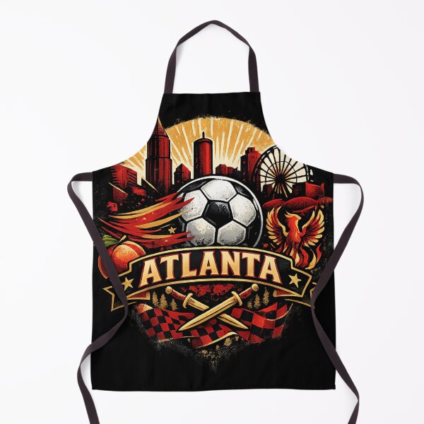 Item preview, Atlanta Football Crest Style Design – City Skyline Soccer Graphic, Phoenix Sports Fan Artwork, Red Black Supporter Design designed and sold by GarnerSupplyCo.