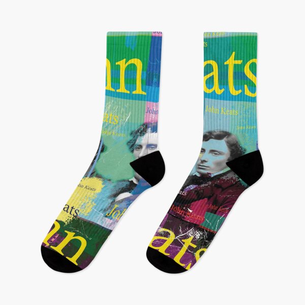 Item preview, John Keats Portrait Collage Pop Art Poet Art designed and sold by Mauswohn.