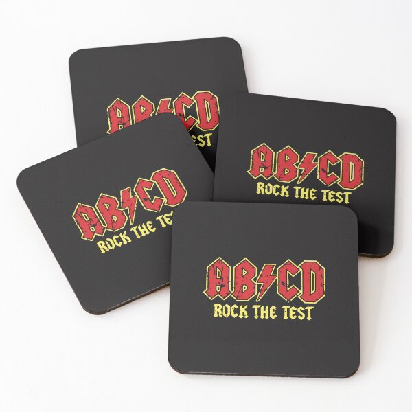 Item preview, ABCD Rock The Test Day Teacher Student Motivational  designed and sold by kiralynstration.