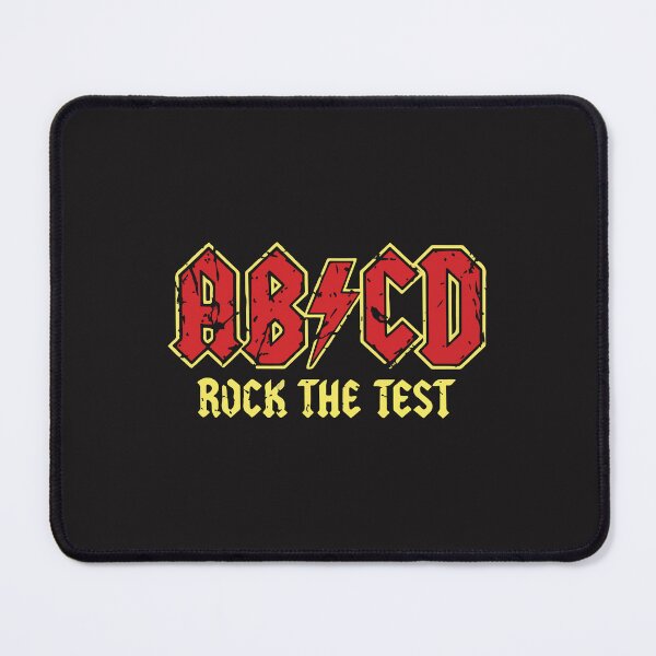 Item preview, ABCD Rock The Test Day Teacher Student Motivational  designed and sold by kiralynstration.