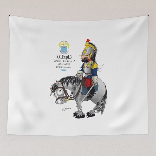 Item preview, Cuirassier General Pacheco: The Beginning of the March designed and sold by Caballería de Autor: Archivo e Historia.