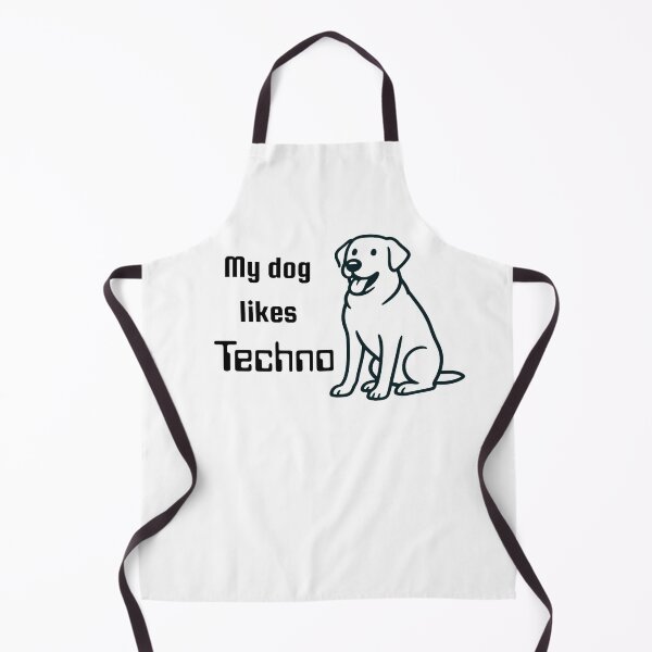 Item preview, My dog likes Techno designed and sold by TeeHeeRiot.