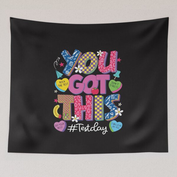 Item preview, You Got This Test Day Motivational Teacher Student School  designed and sold by kiralynstration.