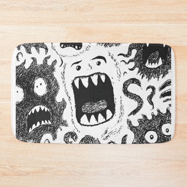 Item preview, Face of Fear designed and sold by Retro Whimsy.