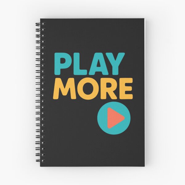 Item preview, Play More Fun Minimal Design designed and sold by echoink-studio.