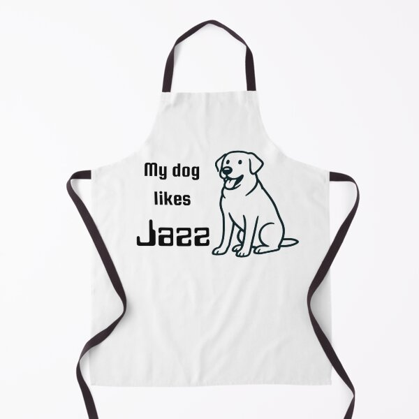 Item preview, My dog likes Jazz designed and sold by TeeHeeRiot.