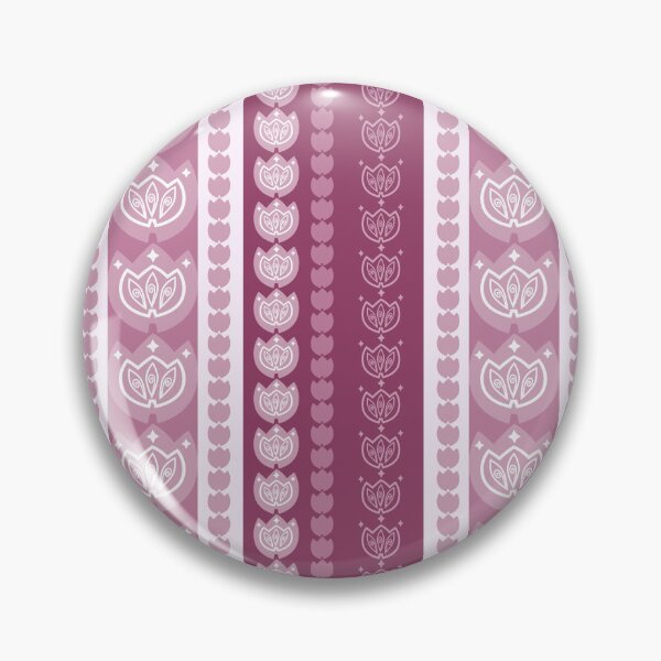 Item preview, Seamless Tulip Stripe Pattern in Pink Tones, Scandinavian Floral Geometric Background designed and sold by Tarathai.