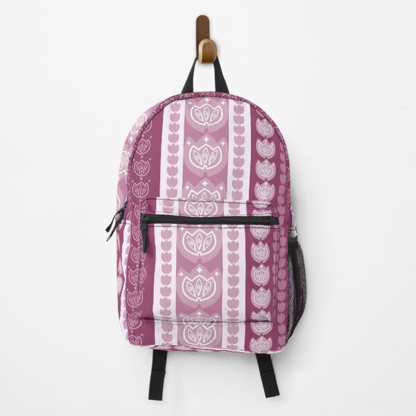 Item preview, Seamless Tulip Stripe Pattern in Pink Tones, Scandinavian Floral Geometric Background designed and sold by Tarathai.