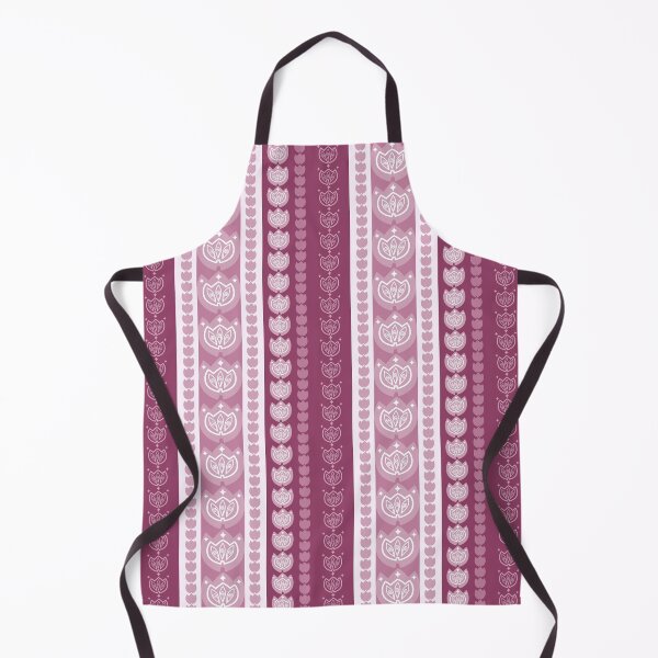 Item preview, Seamless Tulip Stripe Pattern in Pink Tones, Scandinavian Floral Geometric Background designed and sold by Tarathai.