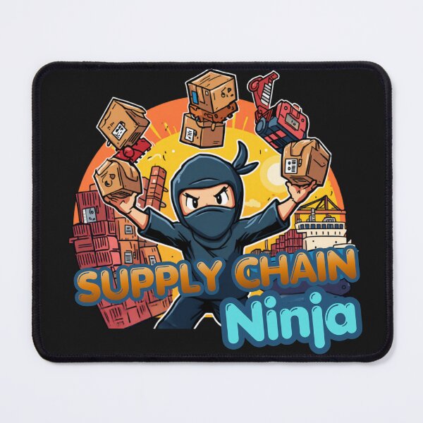 Item preview, Supply Chain Ninja funny gift designed and sold by TheSewRyn.