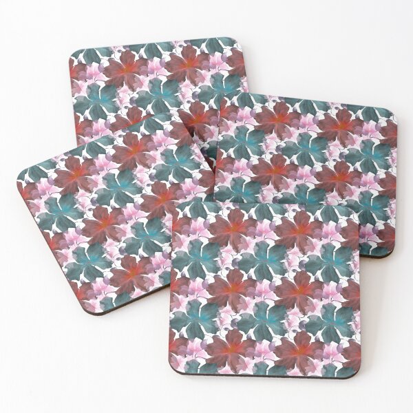Artikelvorschau, f Zartes, rosafarbenes Aquarell-Blumenmuster | Elegantes, nahtloses botanisches Design mit Pastellblumen entworfen und verkauft von HopeAndHustle.