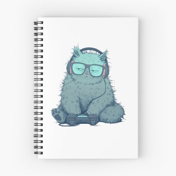 Item preview, **Introvert Gamer Cat Sticker** designed and sold by Ashley critters.