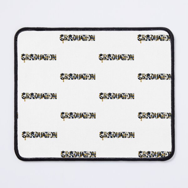 Item preview, Graduation theme with colorful text art and celebratory elements, AI Generated designed and sold by dvoevnore.