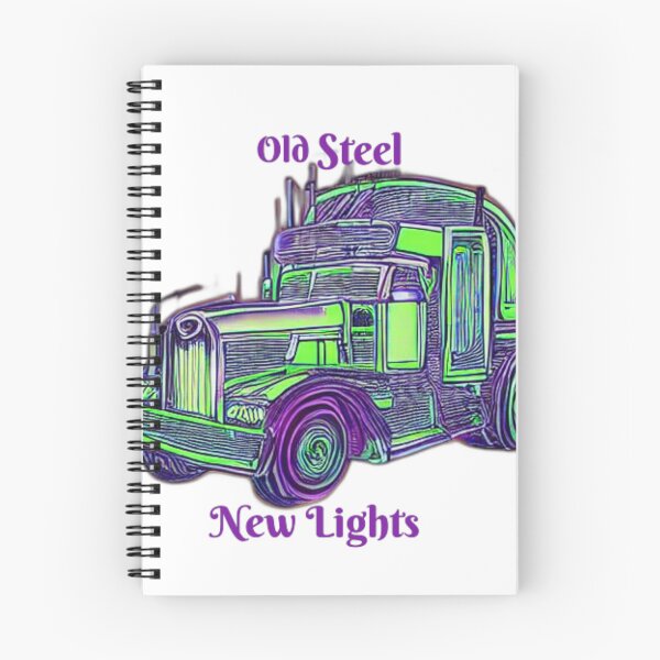 Item preview, Retro Truck Art in Neon Colors - Old Steel, New Lights designed and sold by Bad7Wear.