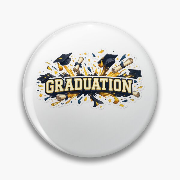 Item preview, Graduation celebration with caps and diplomas in dynamic design, background, AI generated designed and sold by dvoevnore.