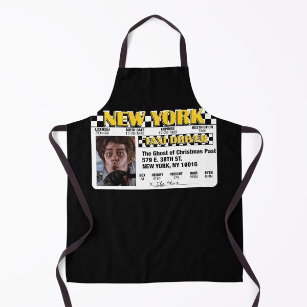 Item preview, Ghost Of Christmas Past Taxi License  Scrooged designed and sold by GOLDSOF.