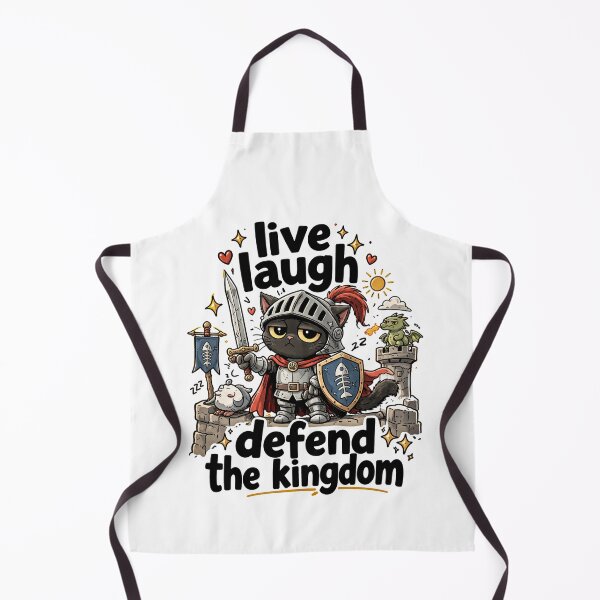 Item preview, Live Laugh Defend The Kingdom Cat designed and sold by MonkiFlipp.