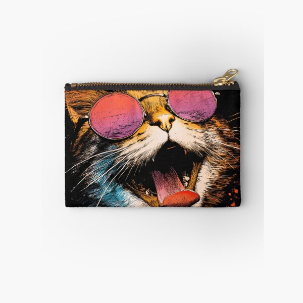 Item preview, Funny Crazy Cat E1K0001 designed and sold by Ekeinekeke.