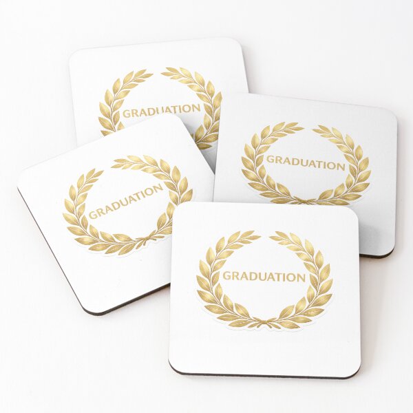 Item preview, Graduation wreath with gold laurel design on plain backdrop, useful for celebratory background, AI Generated designed and sold by dvoevnore.