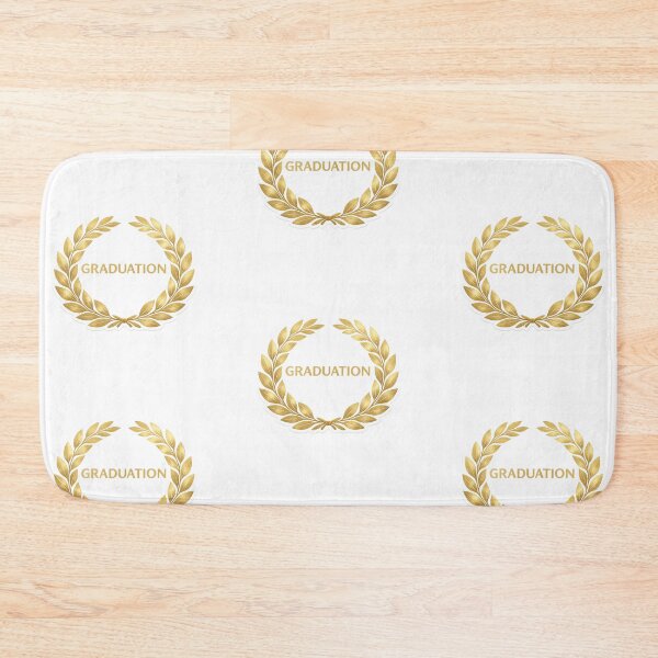 Item preview, Graduation wreath with gold laurel design on plain backdrop, useful for celebratory background, AI Generated designed and sold by dvoevnore.