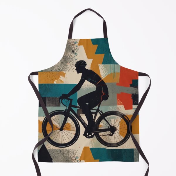 Item preview, Bauhaus Cyclist – Modern Geometric Ride designed and sold by Zenvo.
