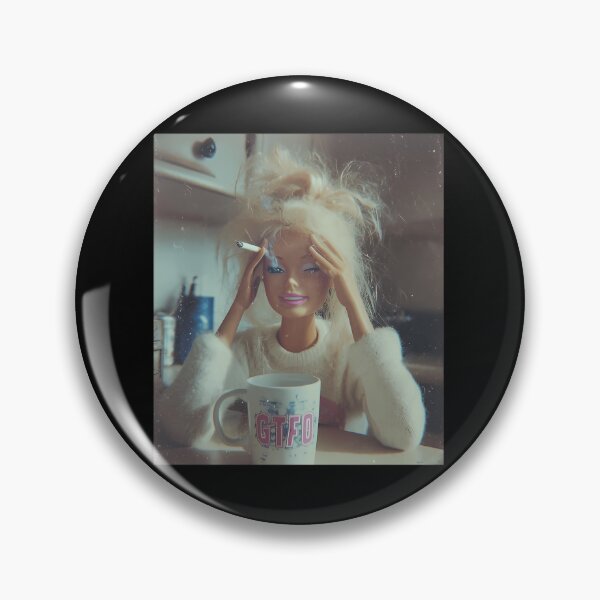 Item preview, Funny Smoking Tired Doll Meme designed and sold by xbatata.