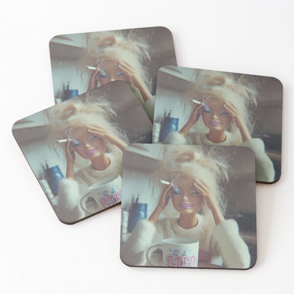 Item preview, Funny Smoking Tired Doll Meme designed and sold by xbatata.