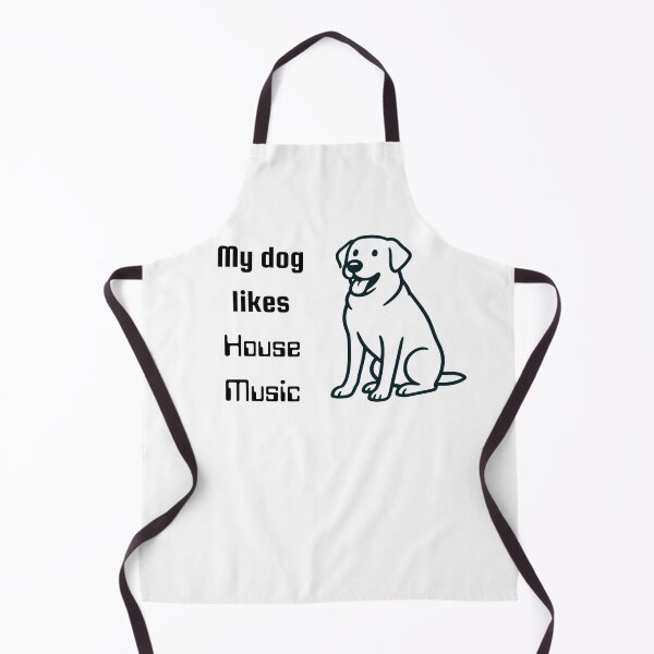 Item preview, My dog likes House Music designed and sold by TeeHeeRiot.