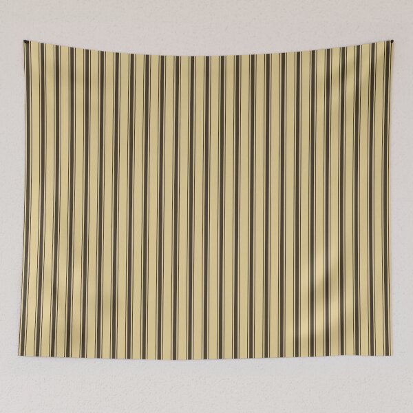 Item preview, Brown & Beige Vertical Stripes Pattern – Warm Retro Minimalist Neutral Line Design designed and sold by WildHugeDot.
