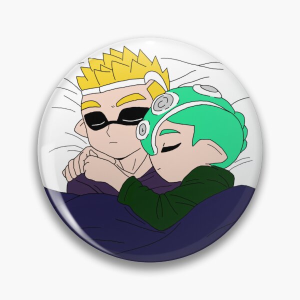 Item preview, Gay couple in Splatoon: designed and sold by potioudesign404.