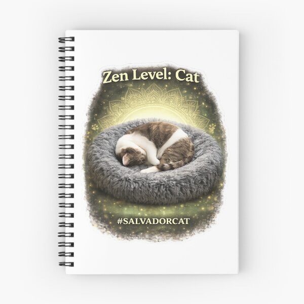 Item preview, Zen Cat designed and sold by SalvadorCat.