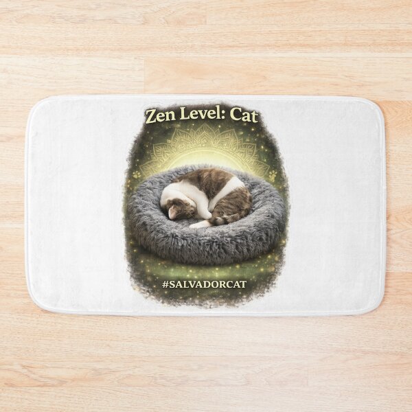 Item preview, Zen Cat designed and sold by SalvadorCat.