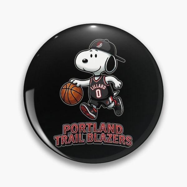 Item preview,  Snoopy Portland Trail Blazers Retro Basketball Fan designed and sold by UtshoDesigner.