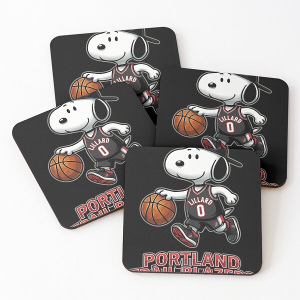 Item preview,  Snoopy Portland Trail Blazers Retro Basketball Fan designed and sold by UtshoDesigner.