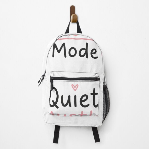 Item preview, Quiet Hustle Mode Minimal Cute Aesthetic Design | Soft Motivational Quote Typography for Productivity, Introvert Energy, Self Growth Vibes designed and sold by Sanika arts .