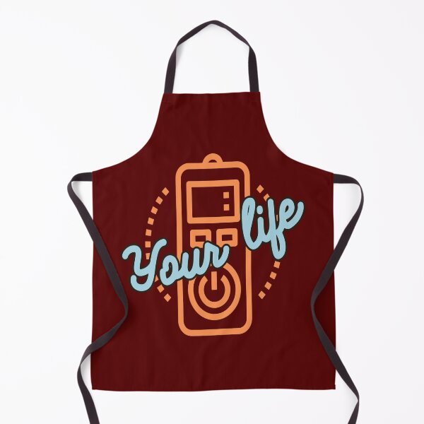 Item preview, Take Control Of Your Life - Retro Gaming Remote Illustration designed and sold by Shaimaa Moustafa.