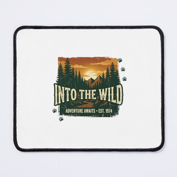 Item preview, Into The Wild Pine Forest Retro Vintage Sunset Nature T-Shirt designed and sold by Egyptian king ⭐⭐⭐⭐⭐.