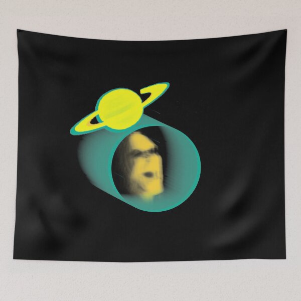Item preview, space planet abstract art designed and sold by  Mudikeys.