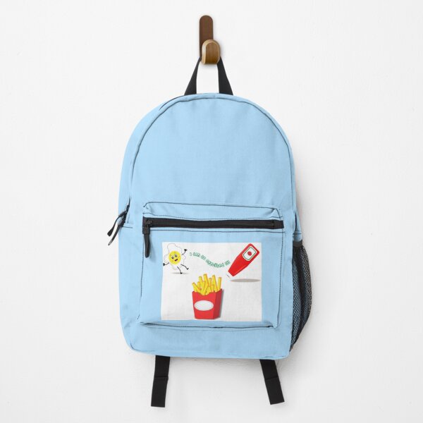 Item preview, Fast food with fried egg, chips and ketchup and the phrase I AM SO EGGCITED designed and sold by Martapp.