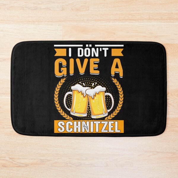Item preview, I Don't Give A Schnitzel Funny German Beer Lover Humor designed and sold by SanTiOmal.
