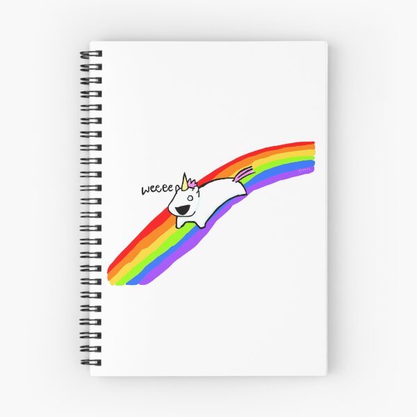 Item preview, BTW Ausistic Cursed weirdcore Happy Rainbow Unicorn designed and sold by PickledjoArt.