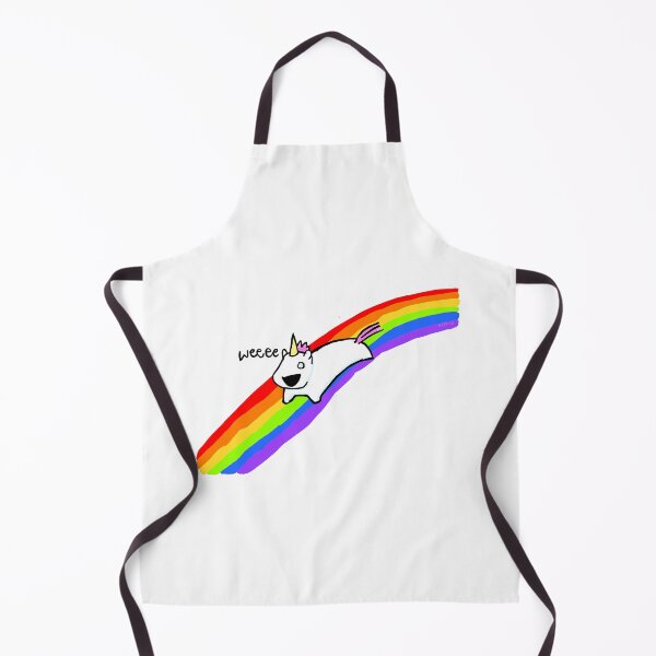 Item preview, BTW Ausistic Cursed weirdcore Happy Rainbow Unicorn designed and sold by PickledjoArt.