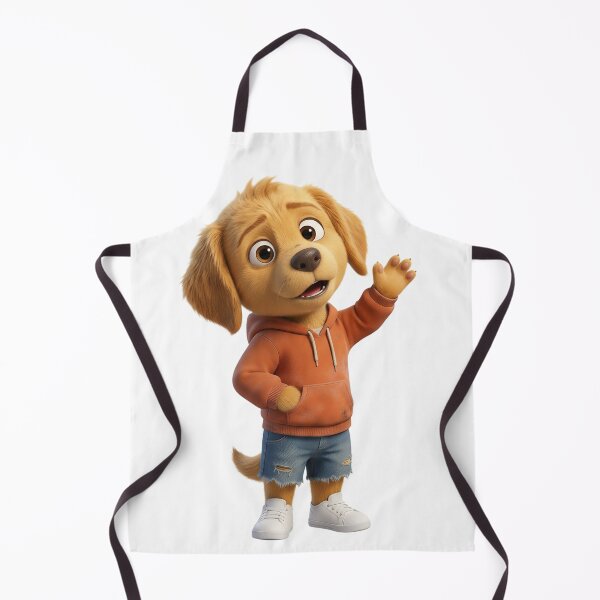 Item preview, Cute Puppy Milo Saying Hello designed and sold by veblar.